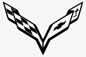 Corvette - Corvette Emblem Clip Art