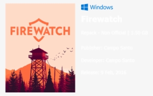 Frewatch - - Firewatch Pc