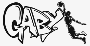 Nba Drawing Graffiti - Graffiti Basketball Drawing