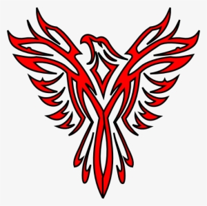 Red Phoenix Clip Art At Clker - Red Phoenix Logo Png