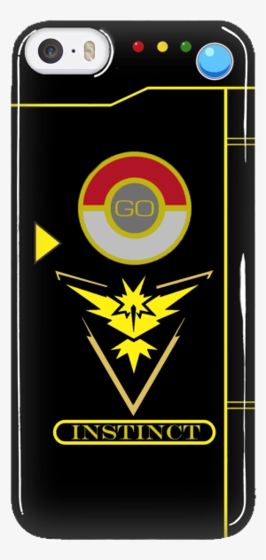 Team Instinct Pokedex Phone Case Pokemon Go - Team Instinct Iphone Case