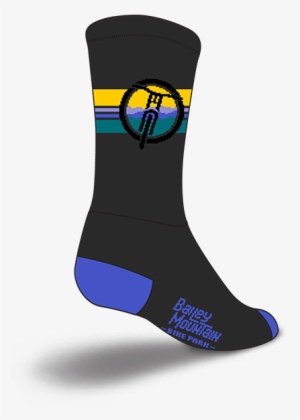 Bailey Mountain Logo Socks - Sock