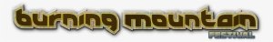 Burning Mountain Festival Logo