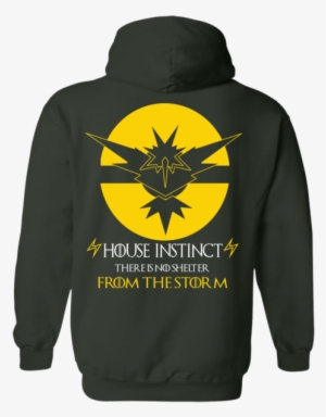 There Is No Shelter From The Storm Backside - Hoodie