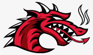 Secondary Logo - Cortland Red Dragons Logo