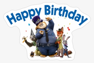 Viber Sticker «zootopia» - Zootopia Themed Birthday Party