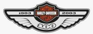 Harley Davidson 100 Vector Logo - Logo Harley Davidson 1903
