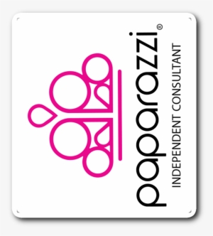 Paparazzi Consultant Sticker - Chain And Blue Geometric Shapes Long Necklace