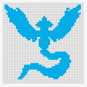 Team Mystic Perler Bead Pattern / Bead Sprite - Bead