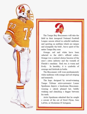 Tampa Bay Buccaneers Inaugural Uniform - Tampa Bay Buccaneers Original Colors