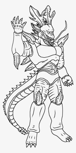 Ultimate Black Star Shenron By Dbzartist94 - Dragon Ball Z Shenron Drawing