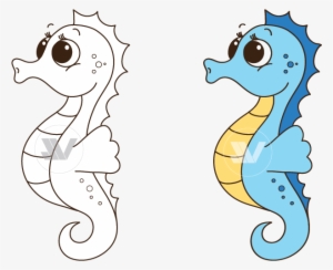 Seahorse Clip Art - Pipefishes And Allies