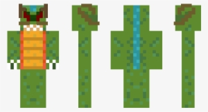 Minecraft Skin Shenron - Minecraft Skin Dread Lord