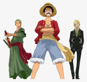 396kib, 910x877, Op 633 Luffy Zoro Sanji By Spitfire95-d42g8yb - T-shirt Men/women 3d One Piece Naruto Pikachu Cartoon