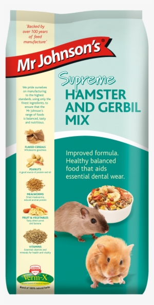 Mr Johnsons Supreme Hamster Gerbil Mix Johnsons Small