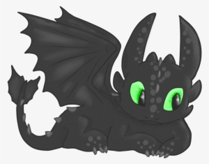 Baby Toothless By Galactic - Night Fury Baby Png