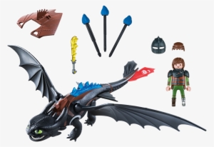 Toothless - Playmobil 9246 Dragons Hiccup & Toothless