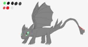 New Here, But I Drew Toothless So Here Ya Go - Cartoon
