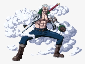 Smoker Marine Vice Admiral By Bodskih - One Piece