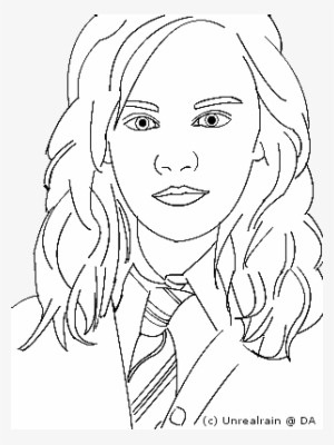 Hermione Granger Drawing At Getdrawings - Hermione Granger Line Drawing ...