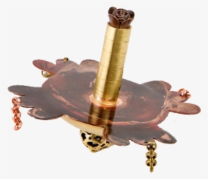 "bridal" Collector's Dreidel - Brass