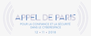 Appel De Paris Pour La Confiance Et La Sécurité Dans - Calligraphy