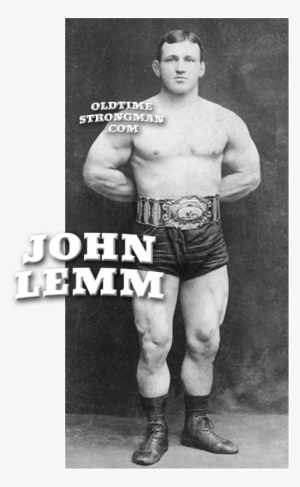Another Look At A Very Rare Picture Of Wrestler John - Oldtime Strongman Wrestler