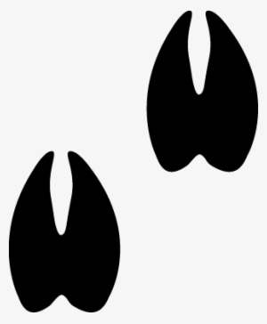 Moose Clipart Hoof Print - Clip Art