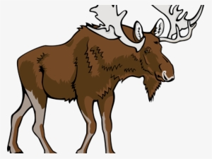 Moose Clipart Ski Lodge - Moose Clipart