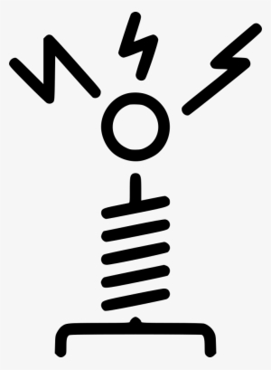 Png File Svg - Bobina De Tesla Dibujo