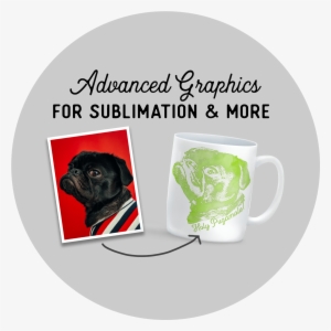 Advanced Graphics For Sublimation - Pug