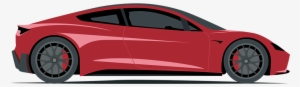 Tesla Roadster - Tesla Roadster Clip Art