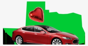 Tesla In Texas - 2 Door Tesla Red