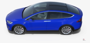 2 Tesla Model X Royalty-free 3d Model - Maserati