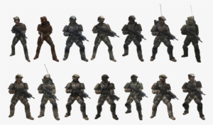 Specialists Kasrkins, Elite Special Forces Grenadiers - Halo Reach Unsc Army Gun