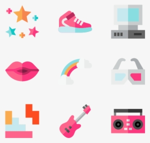 Eighties - 80's Vector Png