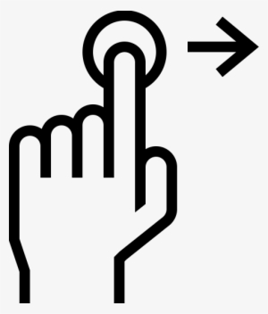 Swipe To Start The Journey - Finger