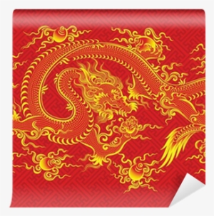 Red Chinese Dragon - ภาพ พื้น หลัง มังกร จีน