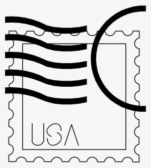 Medium Image - Clip Art Stamp Usa