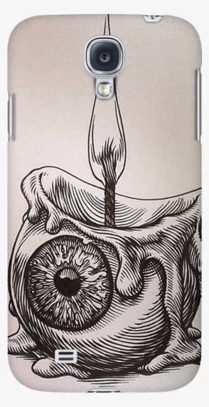 Custom Slim Eye Candle Phone Case-crown Mobile - Cool And Fun Things To Draw