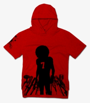 Stand Up S/s Hoodie - Colin Kaepernick Silhouette