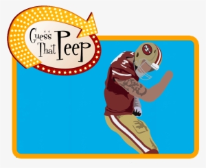 This Is Colin Kaepernick, The Quarterback For The San - Clip Art