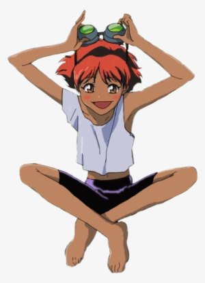 Ed From Cowboy Bebop - Sitting