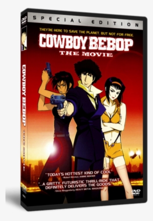 White T Shirt From Cowboy Bebop With A Large Spike - Cowboy Bebop Dvd