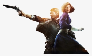 Personbioshock - Bioshock Infinite Booker & Elizabeth Poster