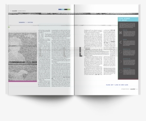 Spreads For A Magazine Based On An Utne Reader Article - Computer Program