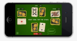 The Finished Game Of Snap - Card Game App