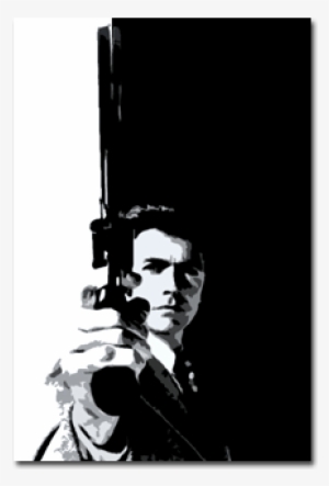 Clint Eastwood Pop Art - Clint Eastwood Dirty Harry