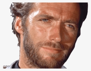 Sticker Clint Eastwood Regard Sourire Content Amuse - Clint Eastwood