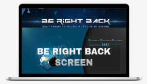Be Right Back Screen Kireaki - Led-backlit Lcd Display